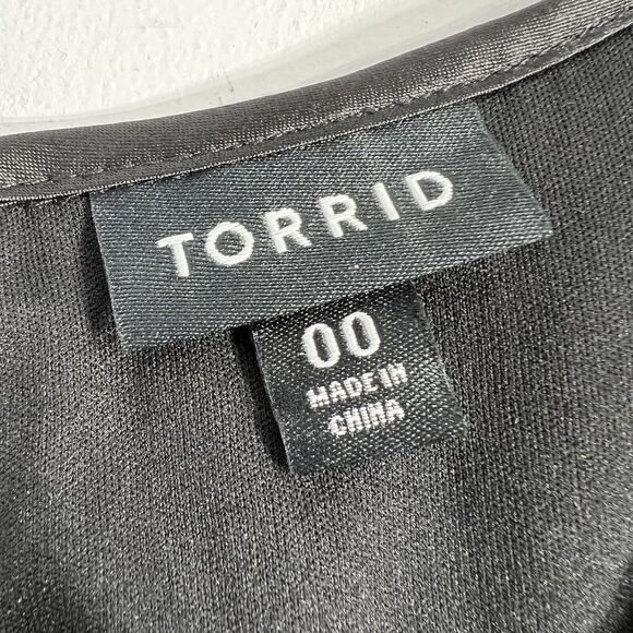 Torrid Sequins Mini Dress Size 10 Black Stretchy Cocktail Party Glam Fit Flare - Picture 10 of 13